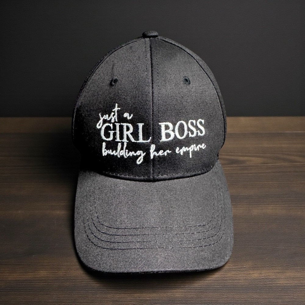 Boss Babe Style: Black Baseball Cap for Empire Builders!🧢👑 NWOT - Picture 8 of 9